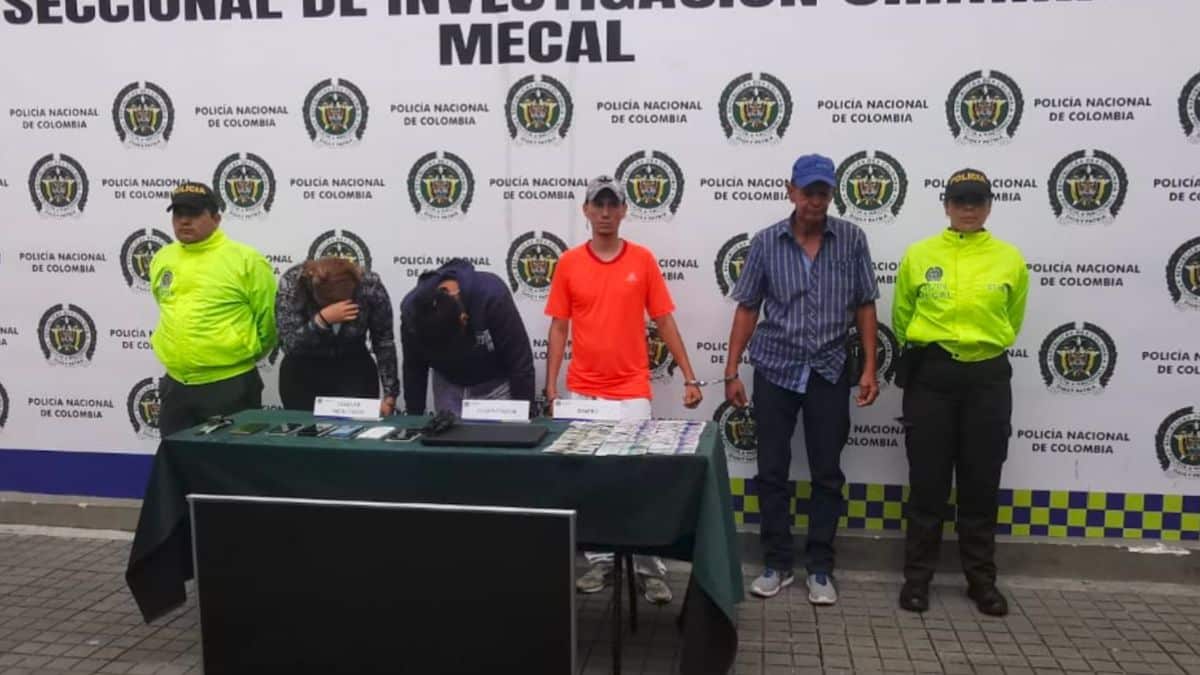 Capturan a presuntos integrantes de banda dedicada al hurto de viviendas en el Valle