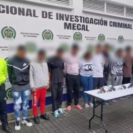 Cárcel para banda que se dedicaba al desplazamiento forzado en Cali