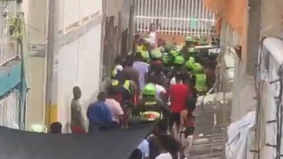 No para la inseguridad en el centro de Cali: Nuevo caso de 'justicia por mano propia'