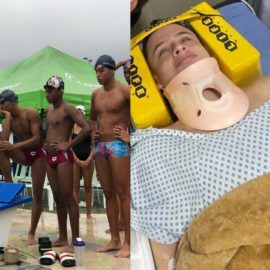 Joven deportista fue operado tras accidente en México: Su pronóstico es reservado