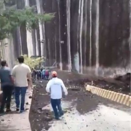 Emergencia en Antioquia: Se desprendió una parte de la piedra del Peñol