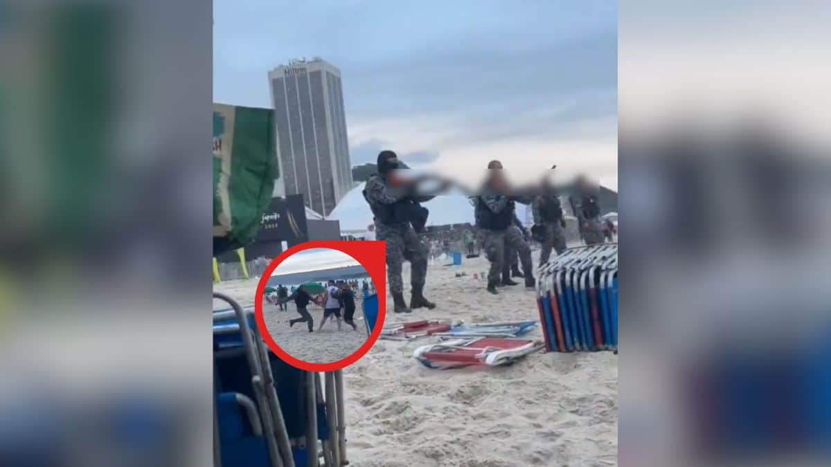 Video: Hinchas de Boca Juniors fueron agredidos en playas de Río de Janeiro