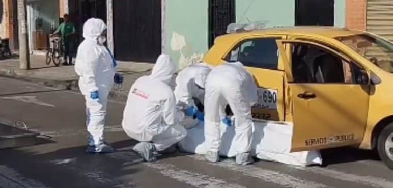 Identifican a la víctima del ataque sicarial en un taxi en el centro de Cali
