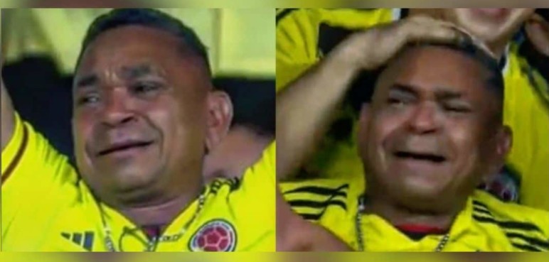 Video: así fue la emotiva reacción del papá de Luis Díaz tras su doblete