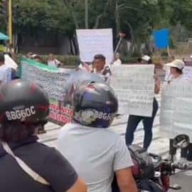 ¡Atención! Se reportan bloqueos en la Avenida 2 norte de Cali frente al CAM
