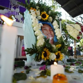 El último adiós: Así fue el velorio de la menor asesinada en el barrio San Judas