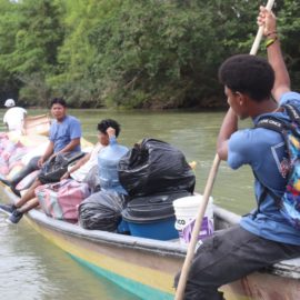 ¡Volvieron a casa! 31 familias indígenas Wounaan regresaron a su territorio