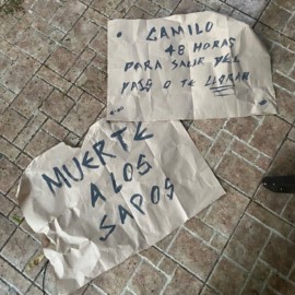Periodista que denunció caso de presunto abuso sexual fue amenazado de muerte