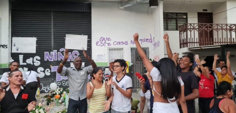 Video: Reacciones de familiares y vecinos tras la captura del homicida de Michel