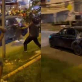 Atacan el vehículo de propietario del taller donde sucedió el crimen de una menor