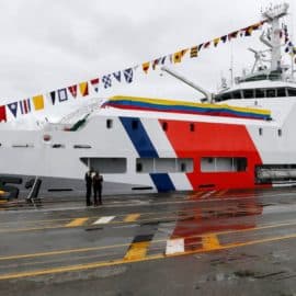 En imágenes: El Buque científico ARC Simón Bolívar zarpó hacia la Antártida