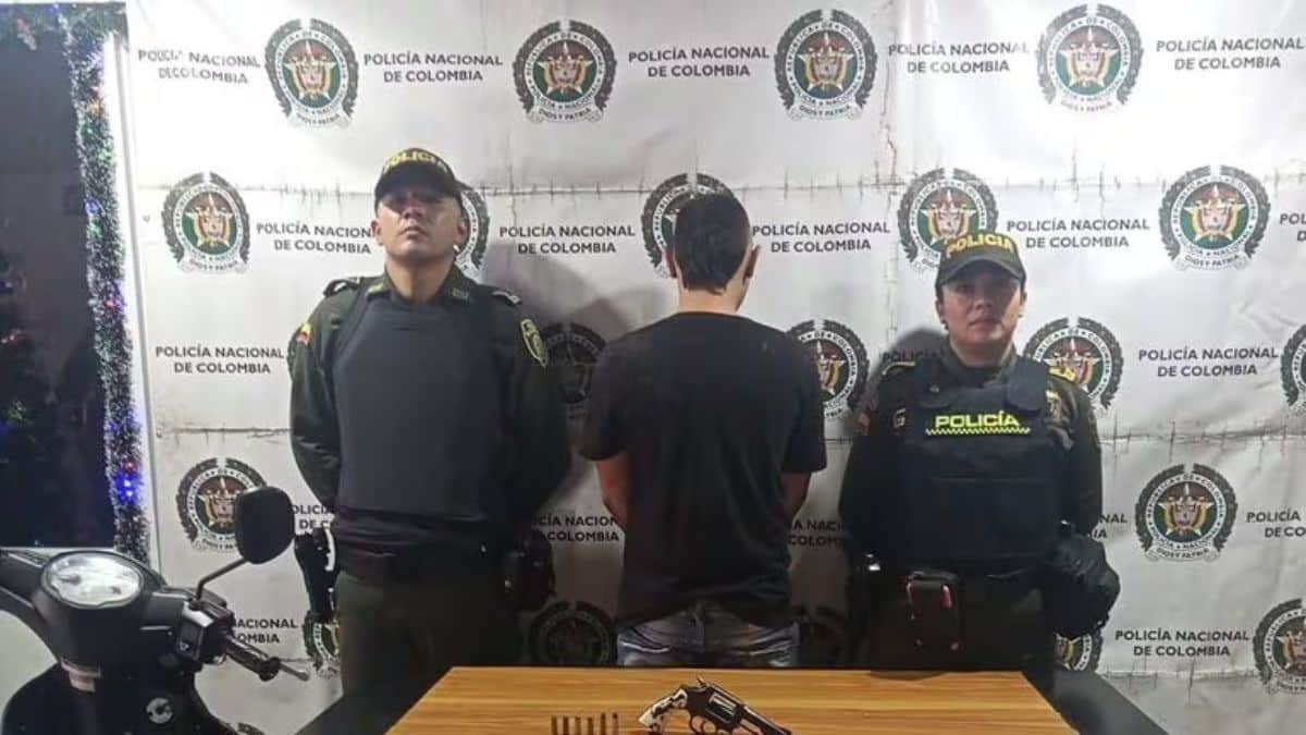 Capturan a dos hombres tras intento de robo en Cali: Uno de ellos resultó herido