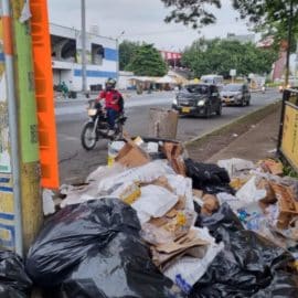 En imágenes: Las basuras, una problemática en medio de la Feria de Cali