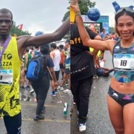 Ni la lluvia paró la 'ciudad deportiva': Así finalizó la carrera Río Cali