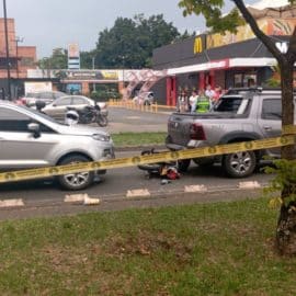 Identifican a agente de tránsito que falleció en siniestro vial en Cali