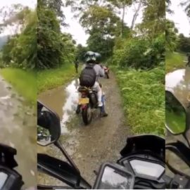 Motociclistas fueron sorprendidos por hombres armados en zona rural de Buenaventura