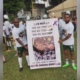 ¡Partido solidario! En memoria de la Joven Michel Dayana
