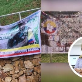 ¿Qué está pasando? Clara Luz Roldán sobre pancartas de disidencias de las Farc