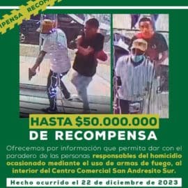 Millonaria recompensa por responsables de atentado sicarial en el sur de Cali