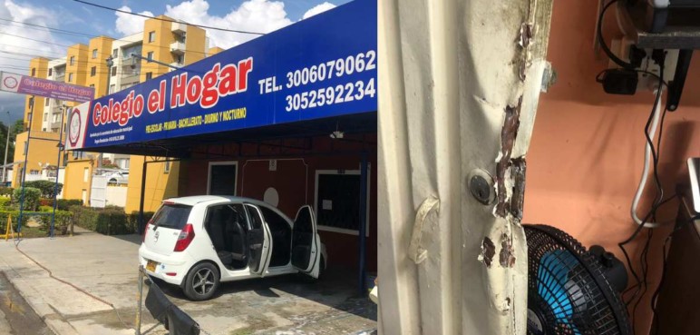"Los encañonaron en la cocina": Delincuentes roban colegio en el sur de Cali