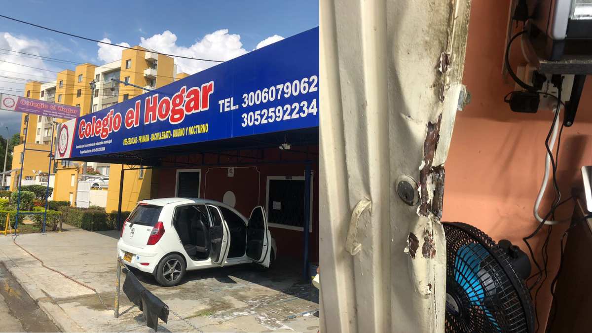 "Los encañonaron en la cocina": Delincuentes roban colegio en el sur de Cali