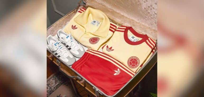 ¡Una belleza! Selección Colombia presentó camiseta edición retro