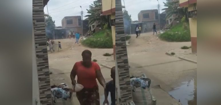 Video: Comunidad quedó en medio de balacera en el oriente de Cali