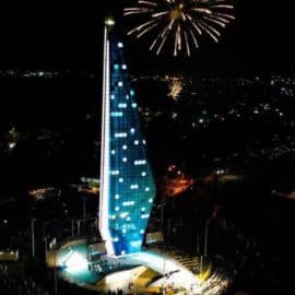 Fue inaugurada 'La Ventana de Sueños': El faro más grande del país