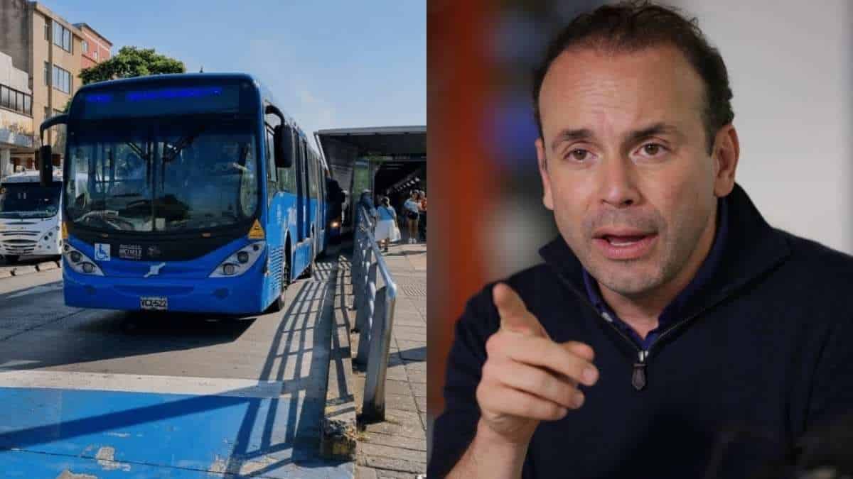"Nos lo entregan en pésimo estado" Alejandro Eder sobre sistema de transporte MIO