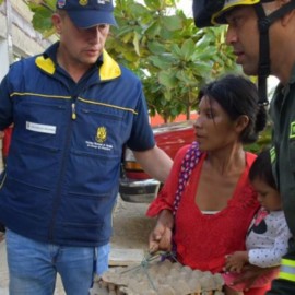 Familias recibirán subsidio por daños provocados por el Fenómeno de la Niña
