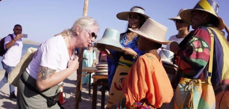 ¡Histórico! Llegó por primera vez un crucero de lujo a La Guajira