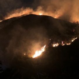 Se conocen más detalles del incendio en el sector de Pilas del Cabuyal