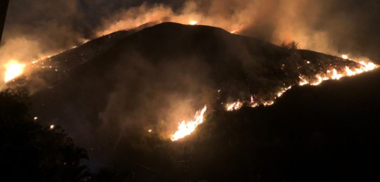 Se conocen más detalles del incendio en el sector de Pilas del Cabuyal