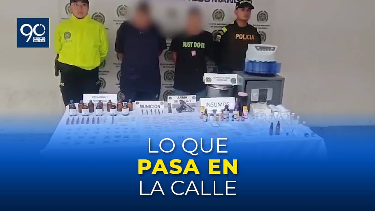 Desmantelan un laboratorio de drogas sintéticas en el centro de Cali