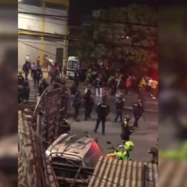 Operativos de tránsito terminaron en fuertes disturbios en el barrio Manuela Beltrán