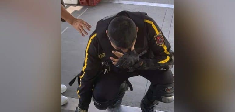 Un guarda de seguridad fue atacado por un hombre que intentaba colarse al MÍO