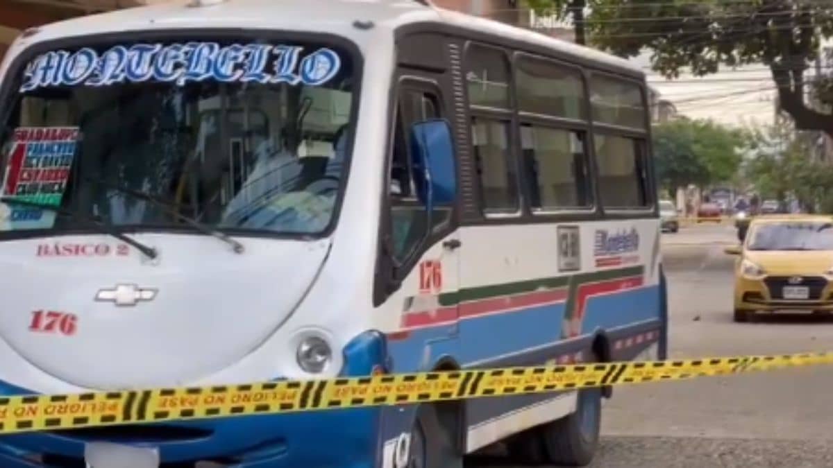 Identifican al conductor de buseta que fue asesinado este jueves en Cali