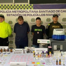 Desmantelan un laboratorio de drogas sintéticas en el centro de Cali