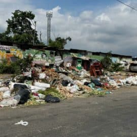 La Galería Santa Elena, punto de crítico de basuras en Cali