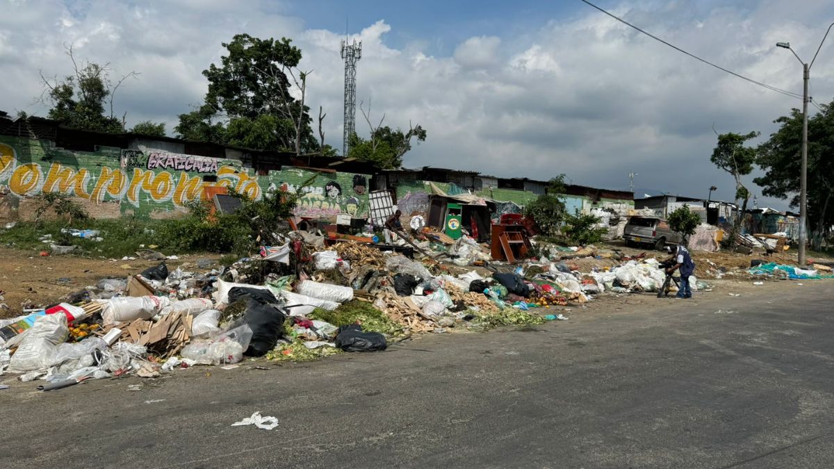 La Galería Santa Elena, punto de crítico de basuras en Cali