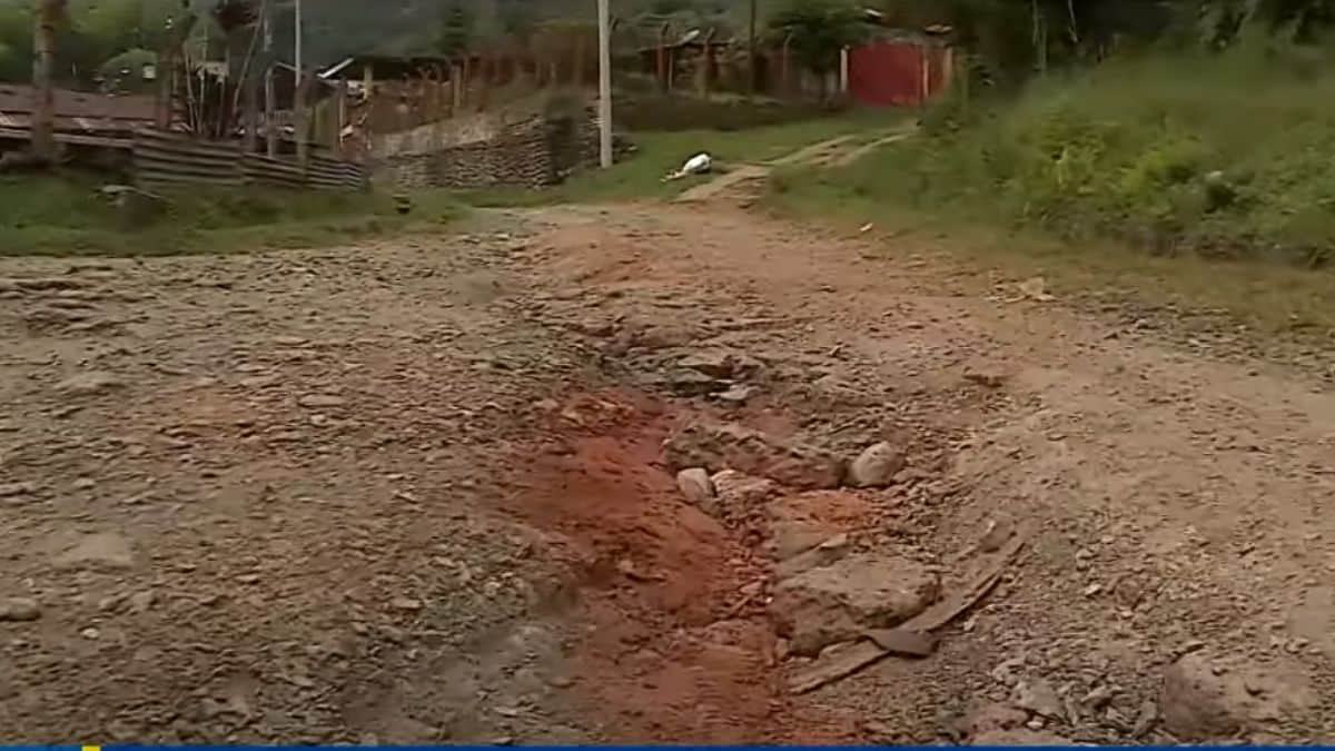 Vías de la zona rural de Cali en mal estado: La comunidad pide ayuda