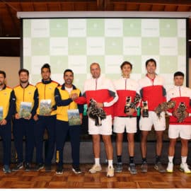 Febrero anfitrión de la Copa Davis: Colombia frente a Luxemburgo