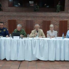 Ya se encuentra en Cali el ministro de Defensa en el Consejo de Seguridad