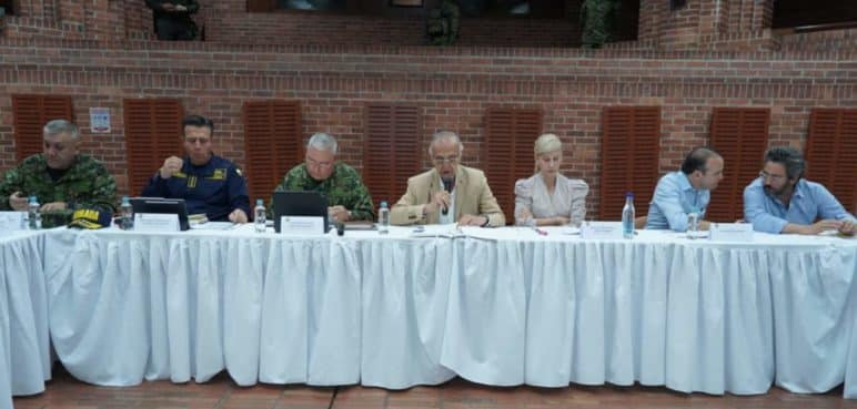 Ya se encuentra en Cali el ministro de Defensa en el Consejo de Seguridad