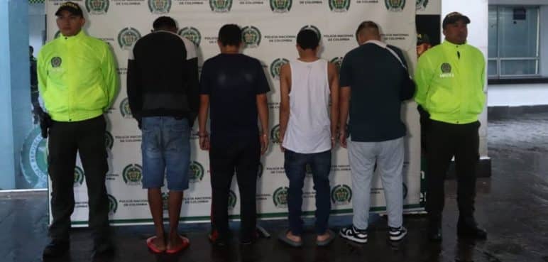 Policía desmantela red delictiva dedicada a cometer hurtos en Cali