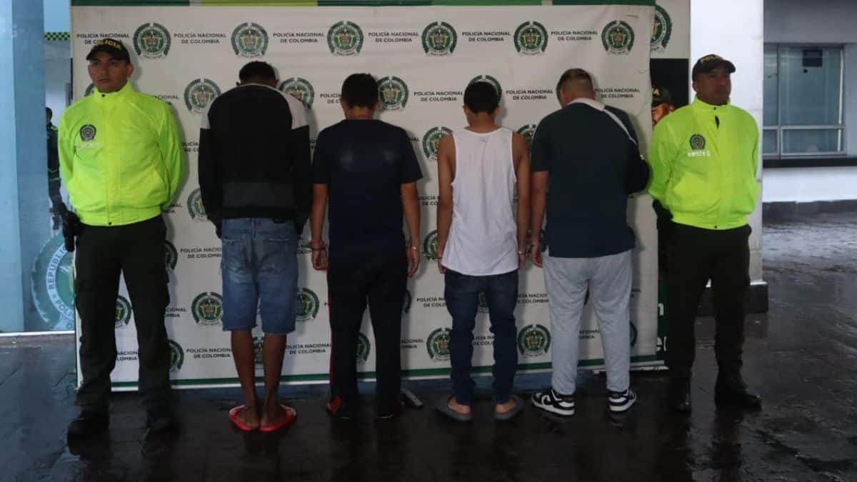Policía desmantela red delictiva dedicada a cometer hurtos en Cali