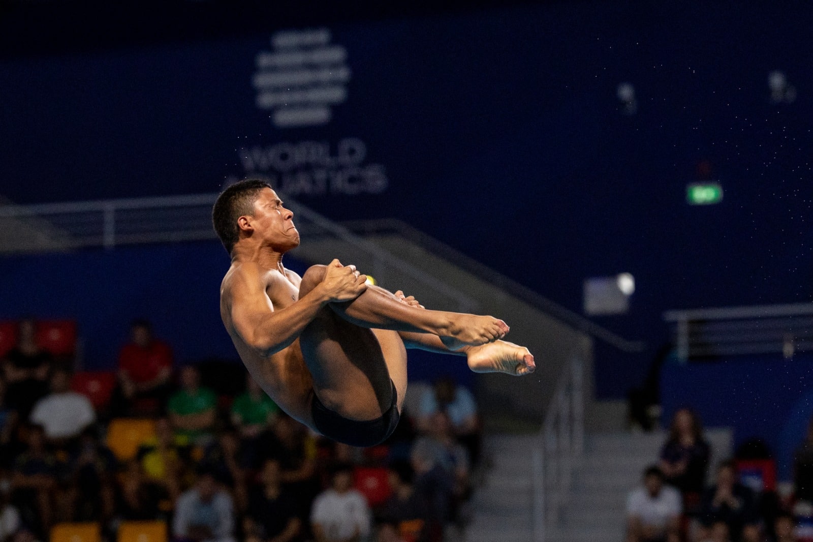 Dos podios y un récord: Gustavo Sánchez brilló en Doha