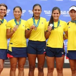 Segundo año consecutivo de la Billie Jean King Cup en Colombia