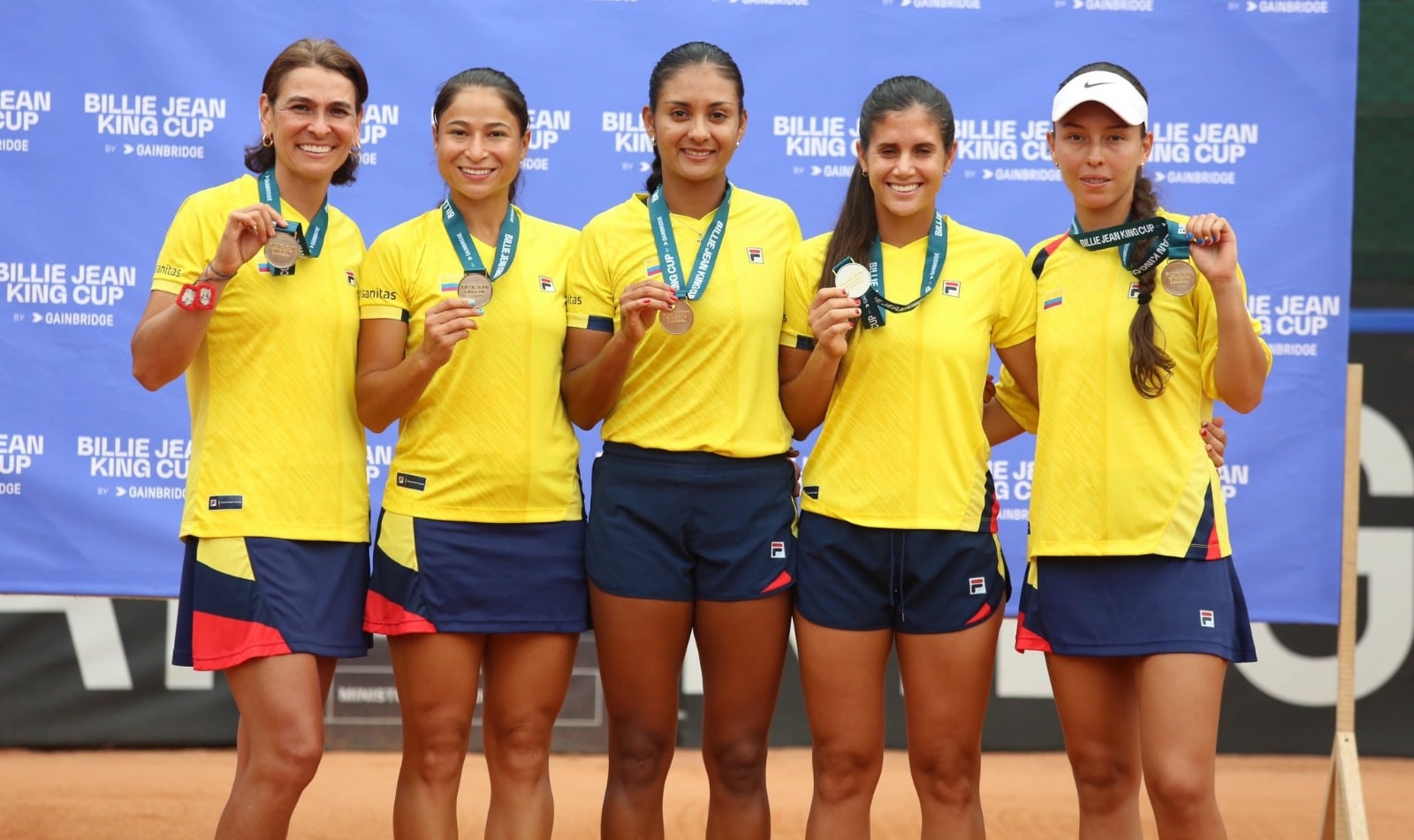 Segundo año consecutivo de la Billie Jean King Cup en Colombia