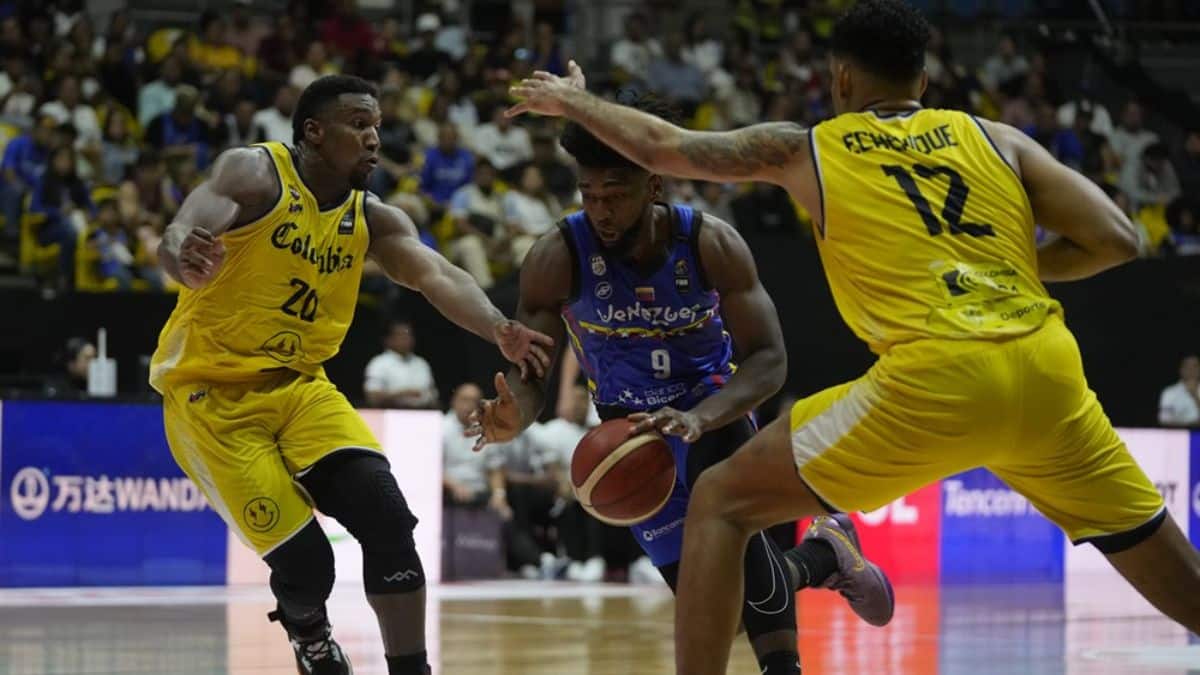 ¡Triunfo anhelado! Tras 14 años la Selección Colombia de baloncesto venció a Venezuela